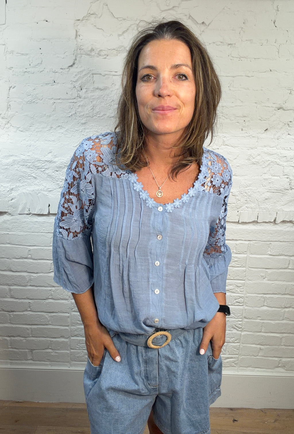 The Mireille Blouse
