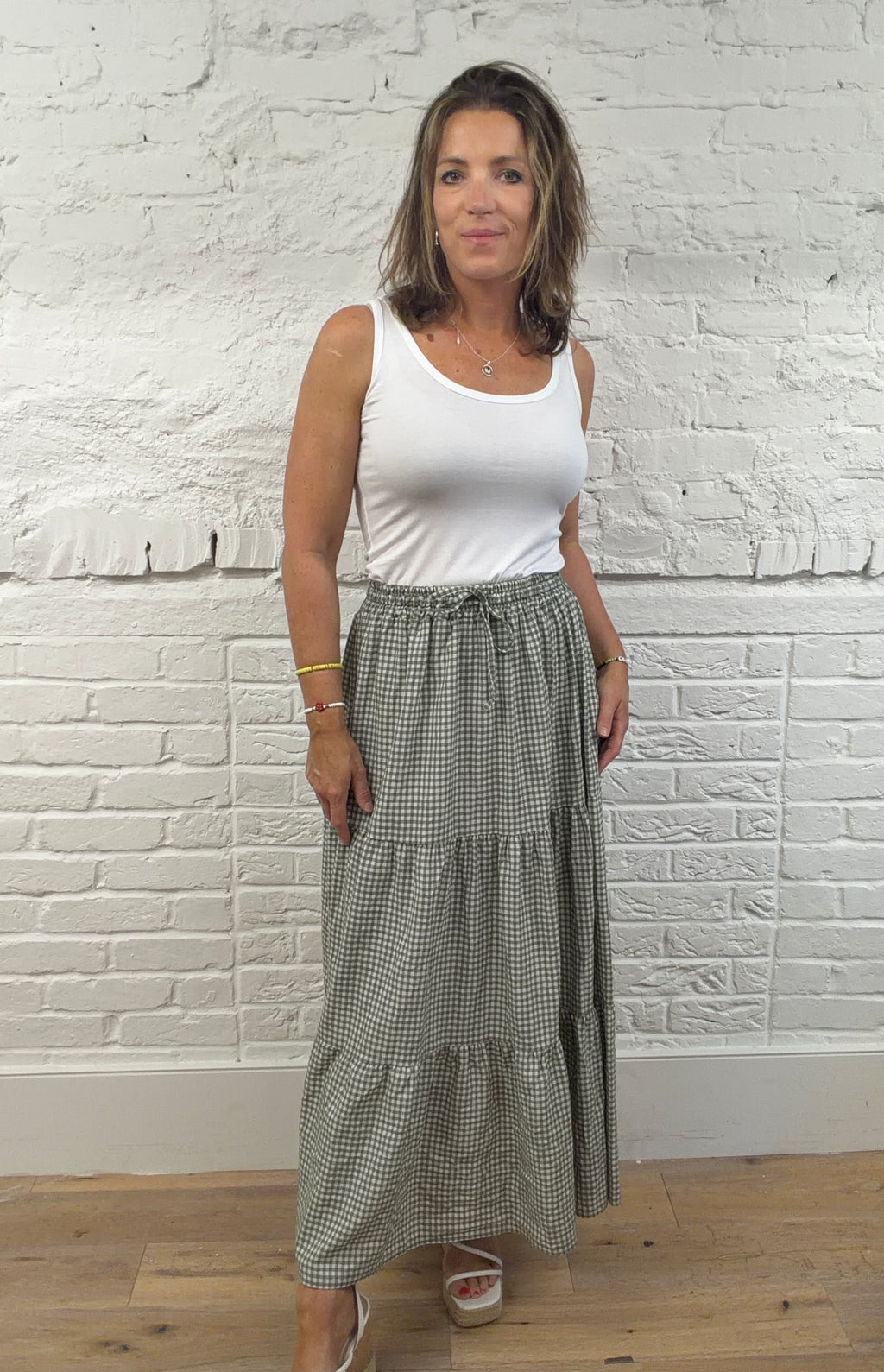 Annie Tiered Maxi Skirt