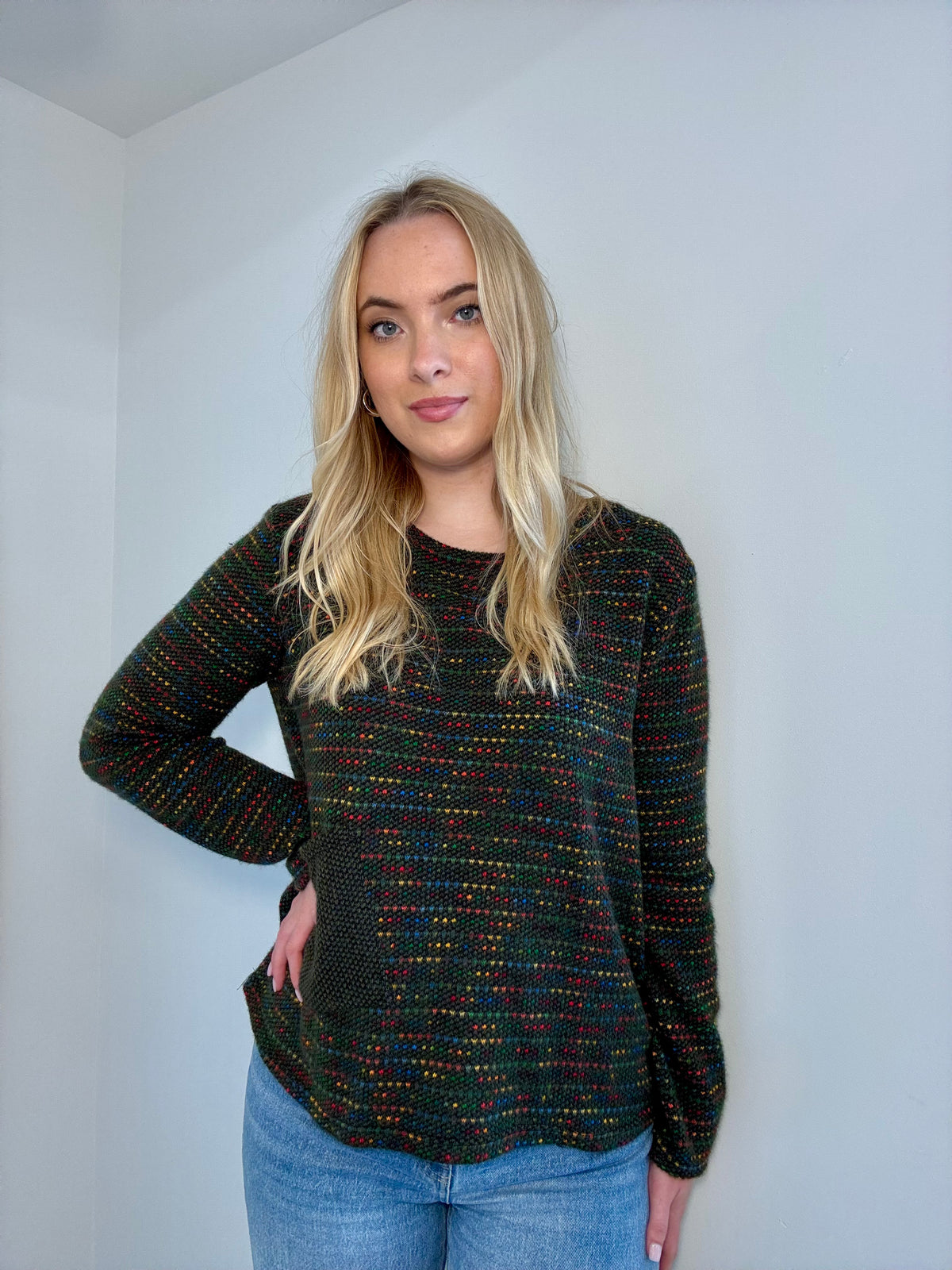 Fleck Top With Pocket