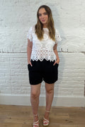 Averie Cheesecloth Shorts