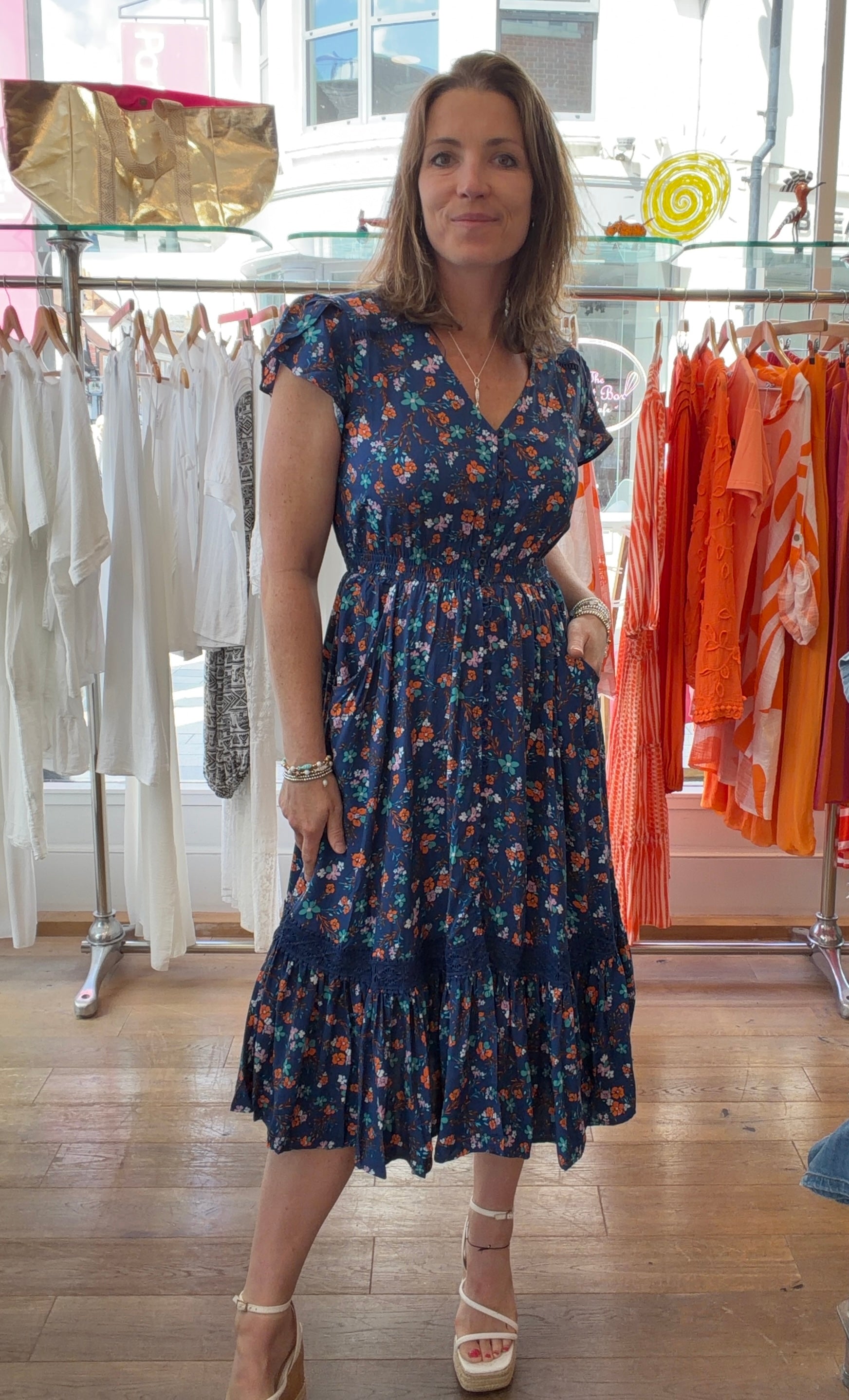 The Kanza Midi Dress