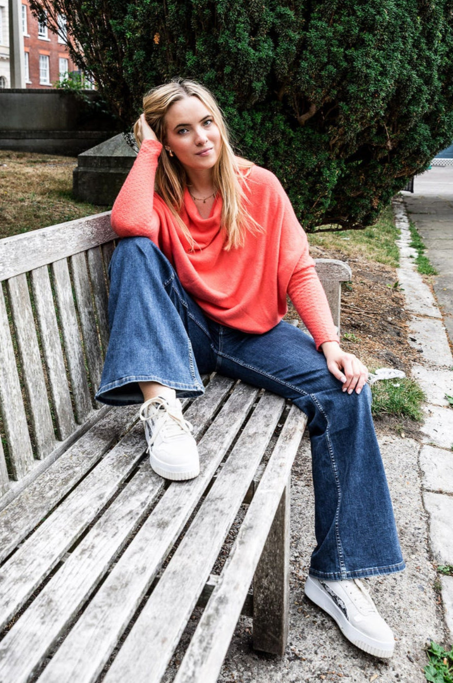 Batwing Asymmetric Jumper