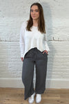Birgitta Pinstripe Wide Leg Trousers