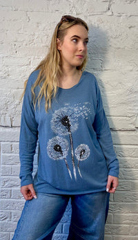 Dandelion Sparkle Soft Knit
