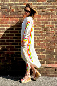 Rainbow Stripe Caftan