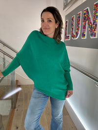 Batwing Asymmetric Jumper