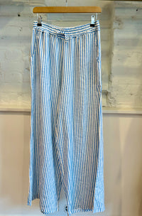 Striped Wide Leg Trousers