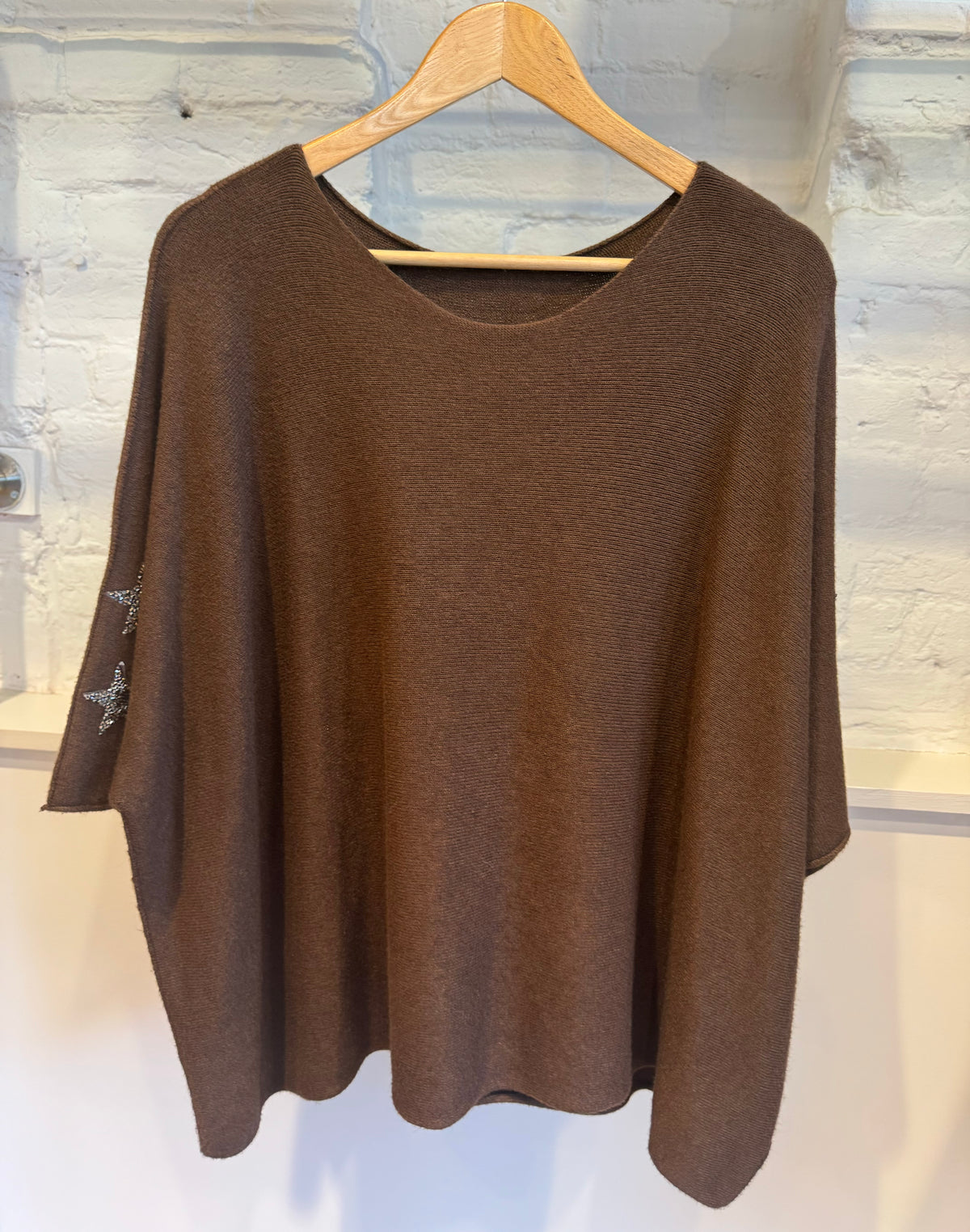 3/4 Sleeve Star Jumper