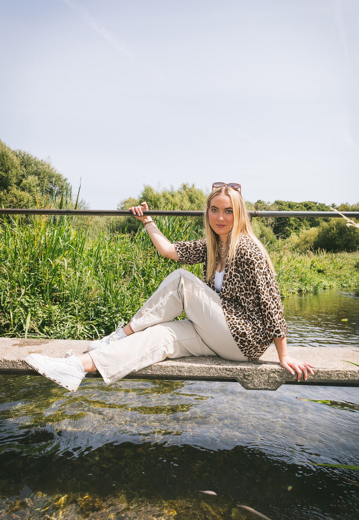 Leopard Print Blazer