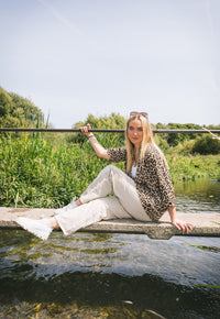 Leopard Print Blazer