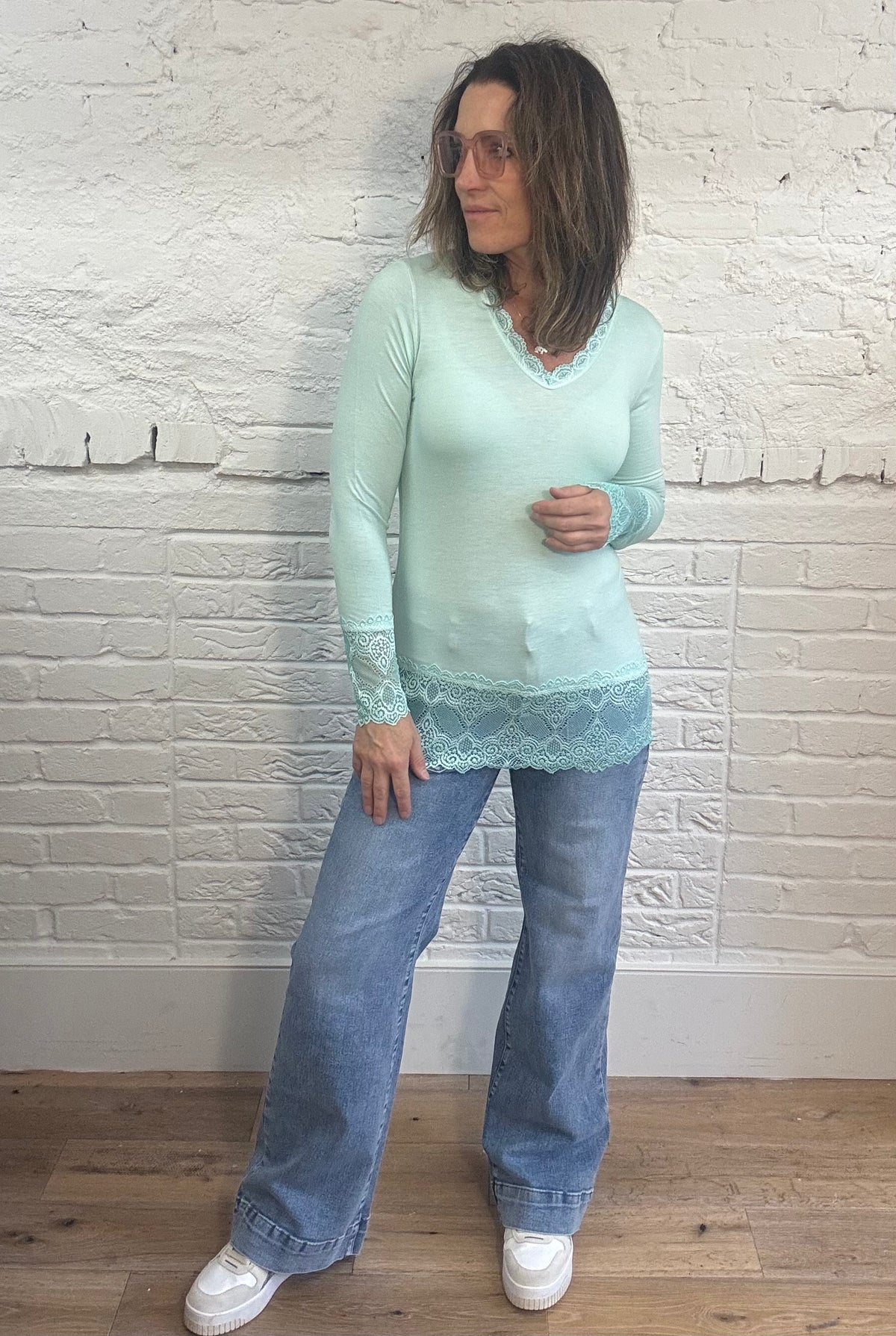 Laced & Lovely Layering Top