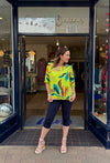 Floral Italian Cotton Top