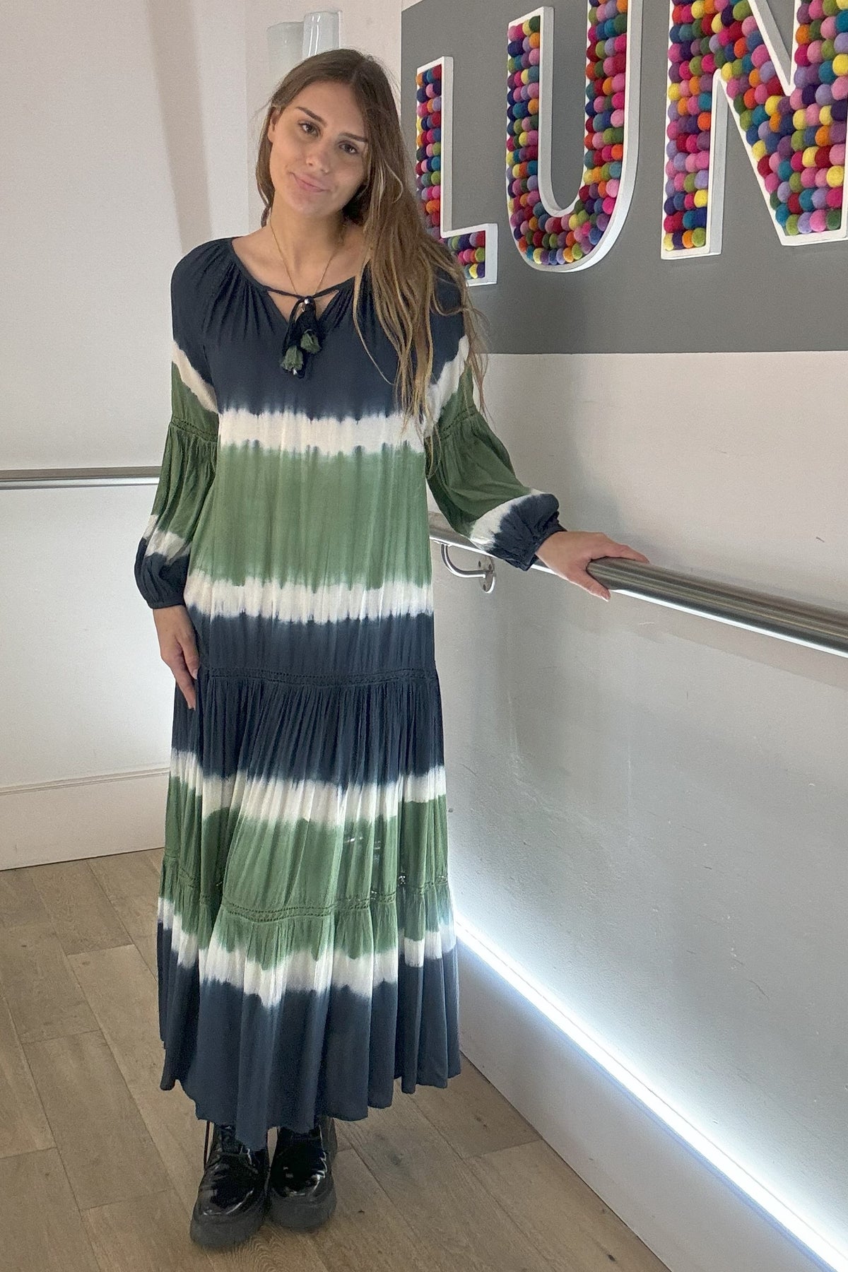 Tie Dye Maxi Dress