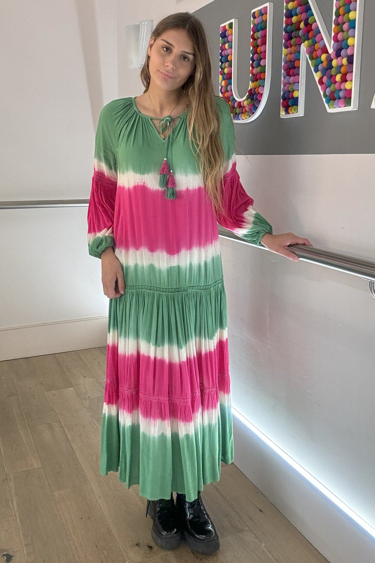 Tie Dye Maxi Dress