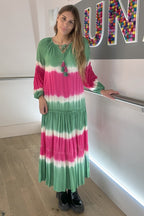 Tie Dye Maxi Dress