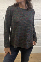 Fleck Top With Pocket