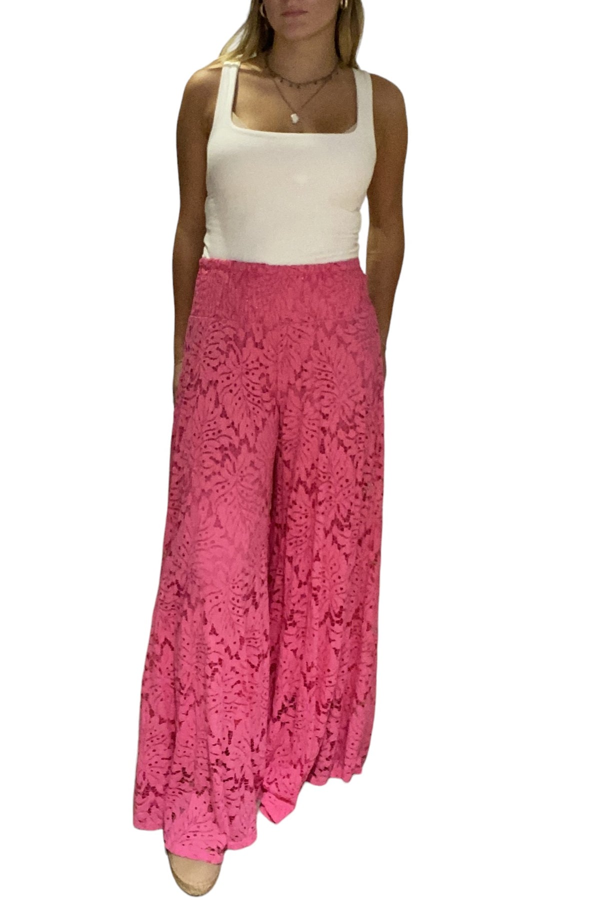 Crochet Lace Trousers