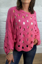 Grazia Open Knit Jumper