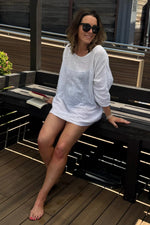 100% Cotton Plain Short Sleeve Top (Larger Fit)