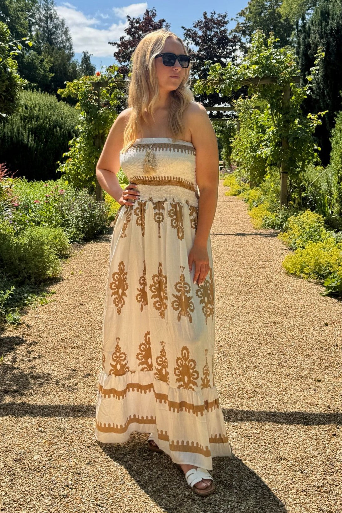 Nomadic Dream Strapless Maxi Dress
