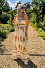 Nomadic Dream Strapless Maxi Dress