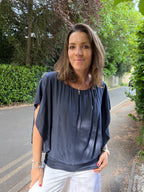The Liora Drape Top