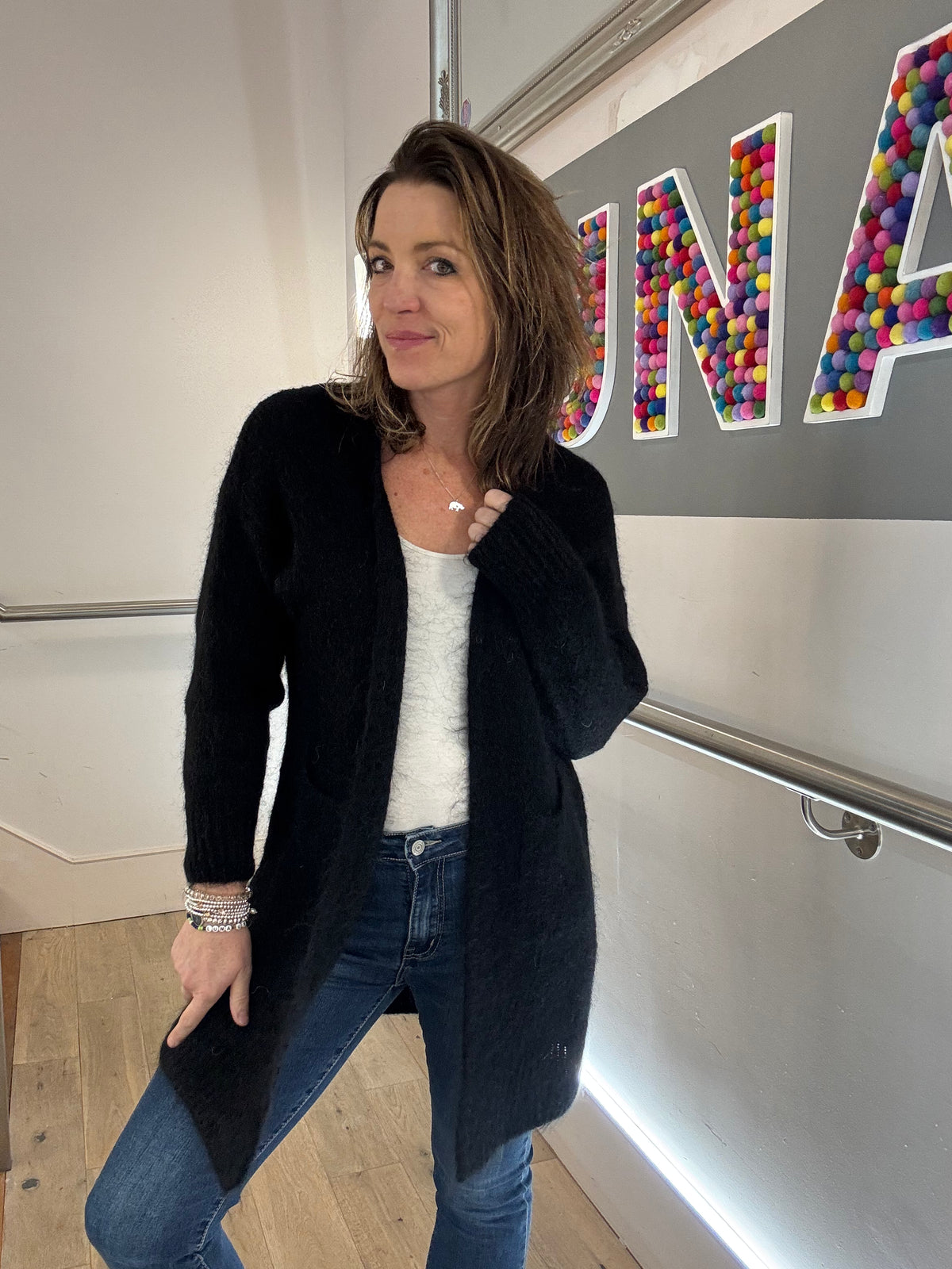 The Emmeline Mohair Blend Cardigan