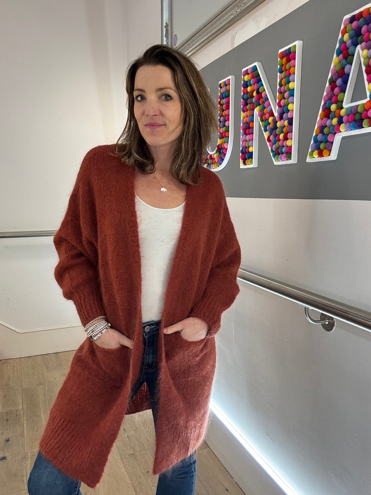 The Emmeline Mohair Blend Cardigan