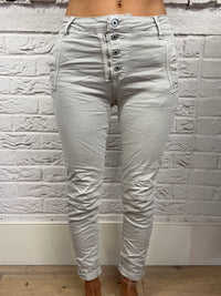 Sasa Four Button Biker Jeans