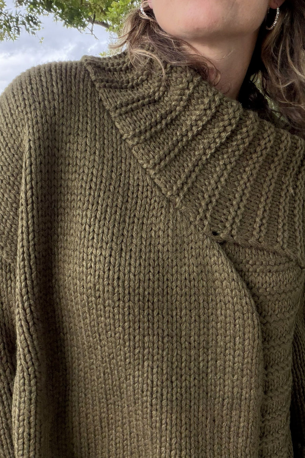 Benedetta Zip Collar Cardigan