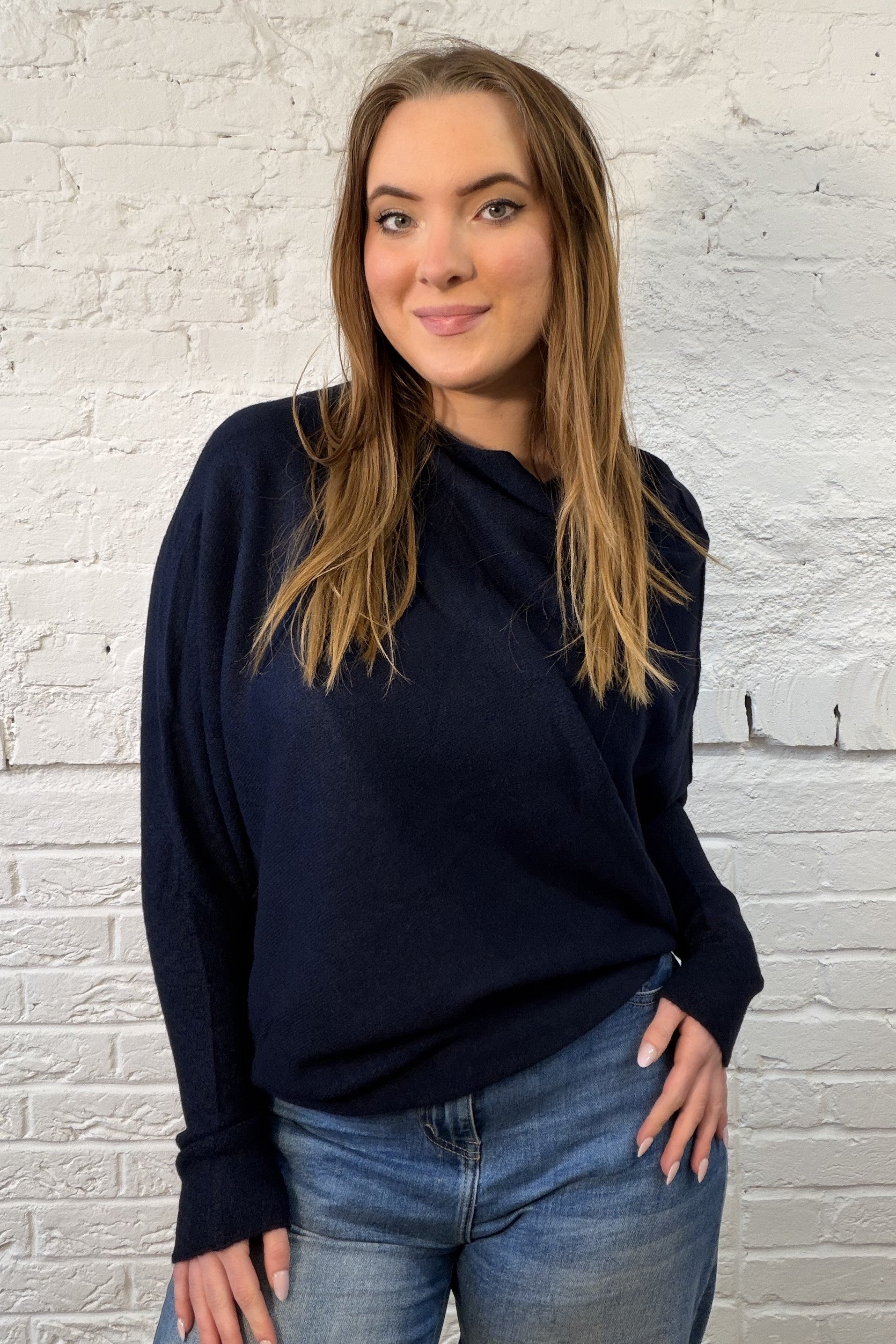 The Carrie Asymmetric Jumper
