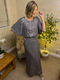 Sequin Maxi Dress