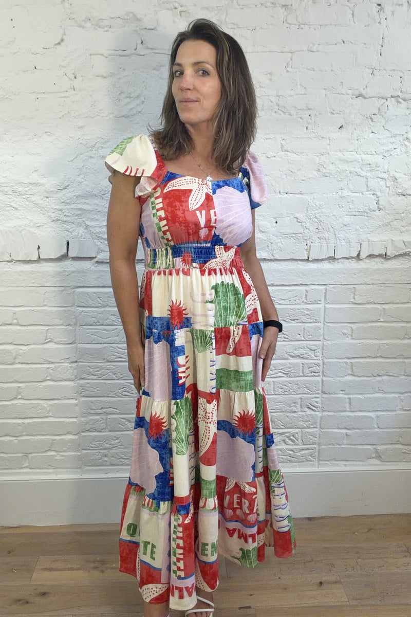 The Delphine Sea Shell Dress