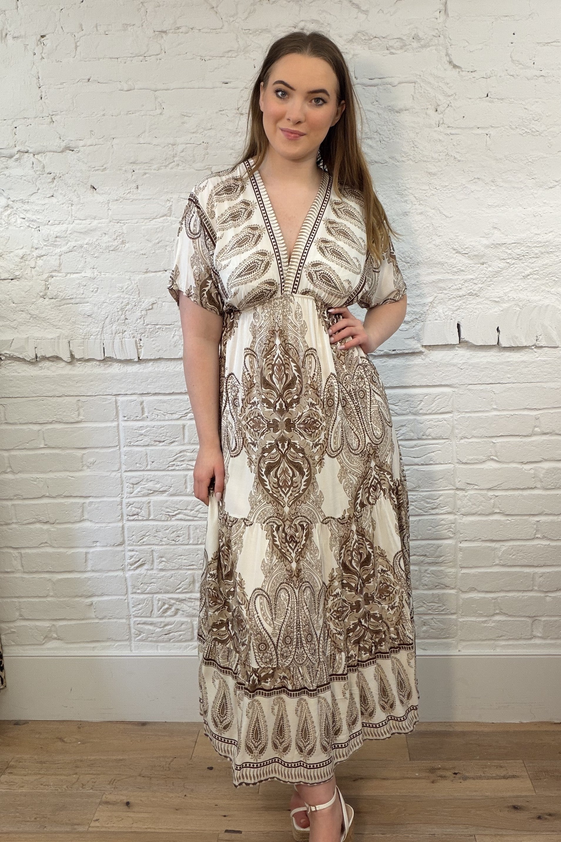 Juno Tiered Maxi Dress