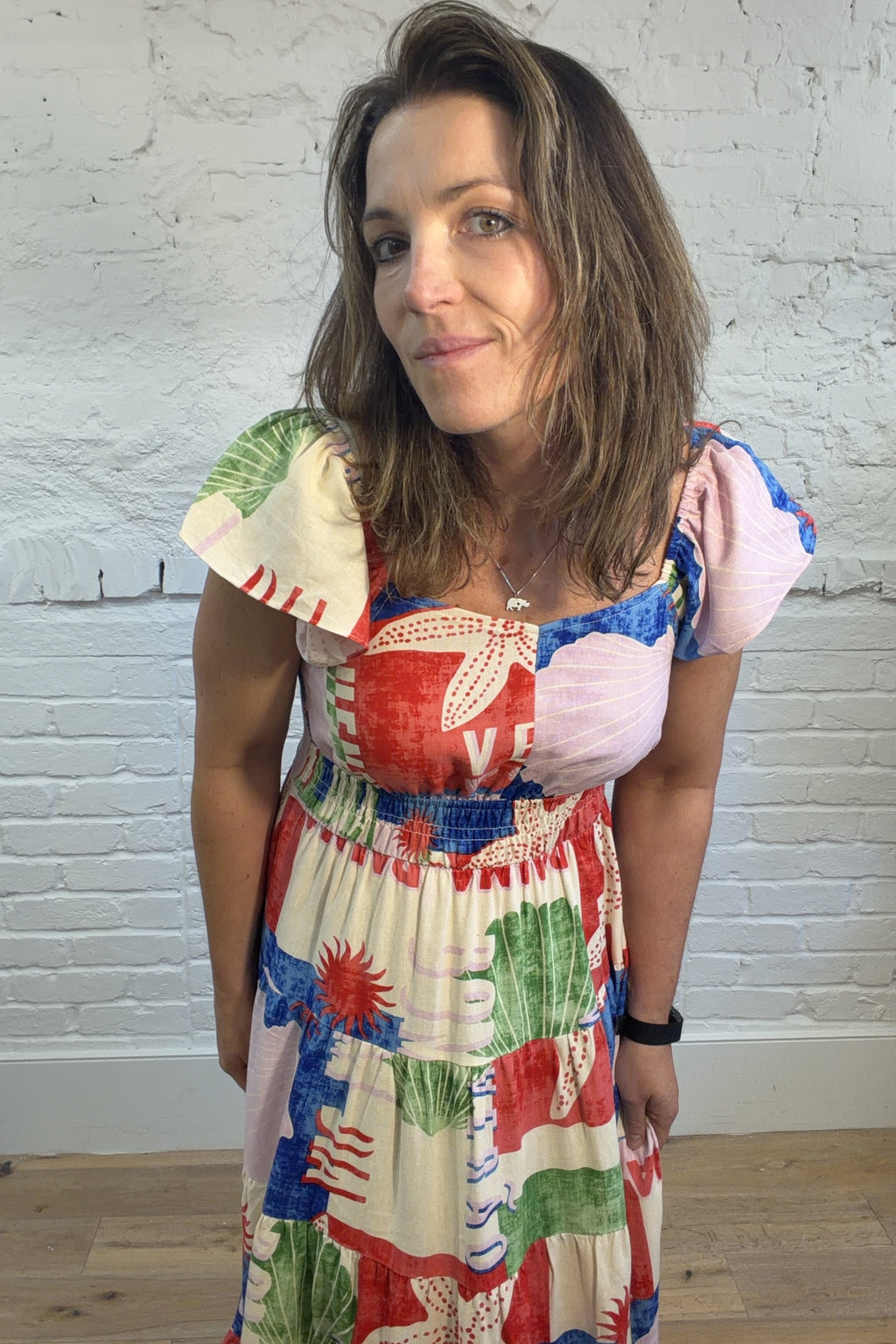 The Delphine Sea Shell Dress
