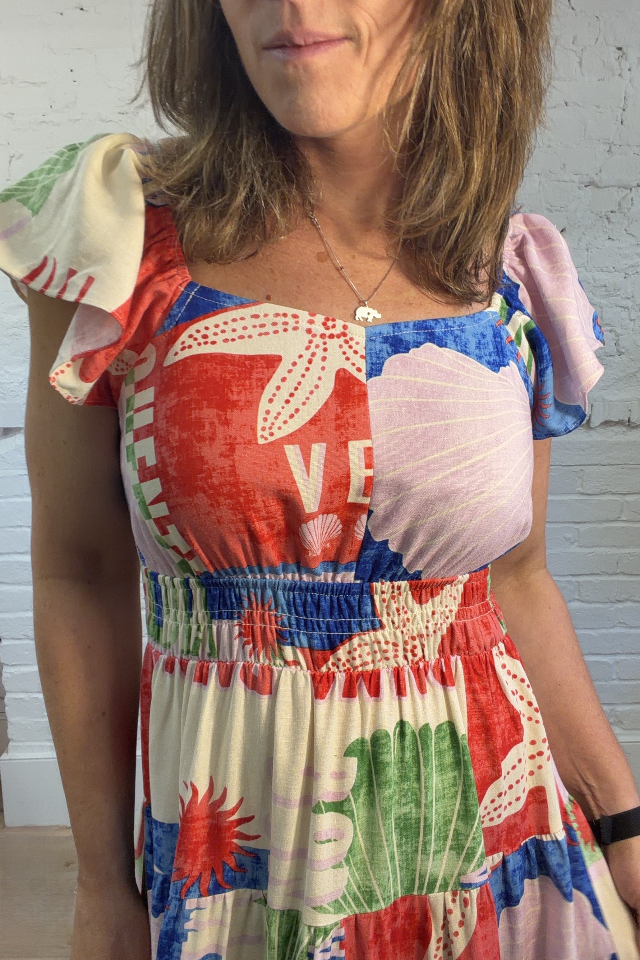 The Delphine Sea Shell Dress