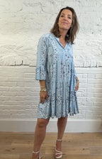 The Winslet Tiered Mini Dress