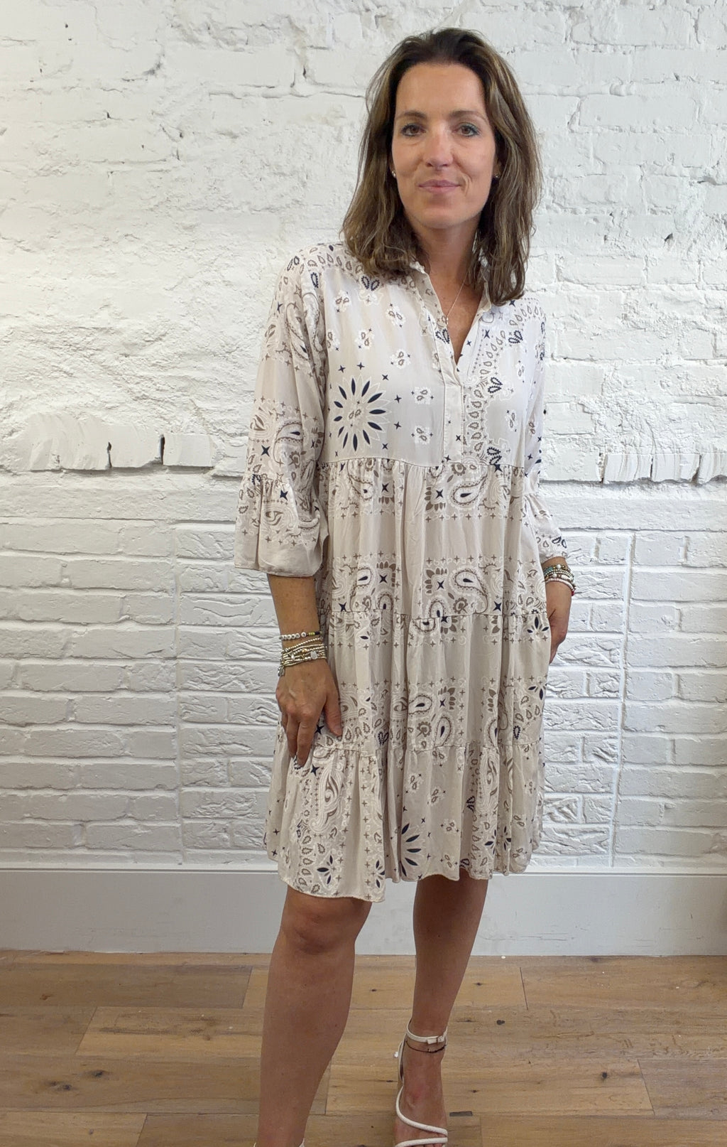 The Winslet Tiered Mini Dress