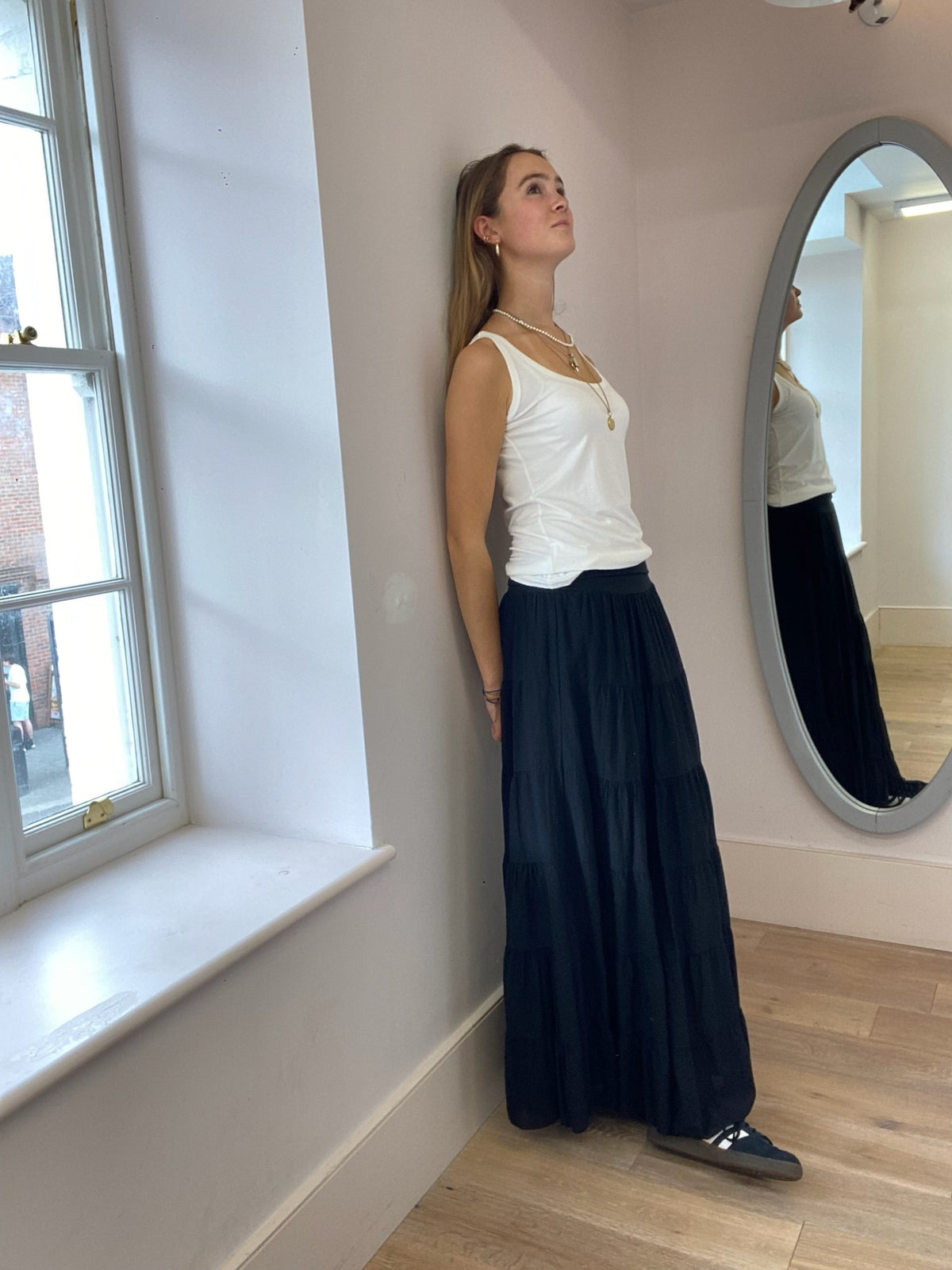 Maxi Skirt With Waistband