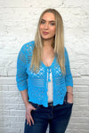 Crochet Tie Cardigan