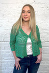 Crochet Tie Cardigan