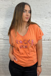 Rock Star Beaded Tee