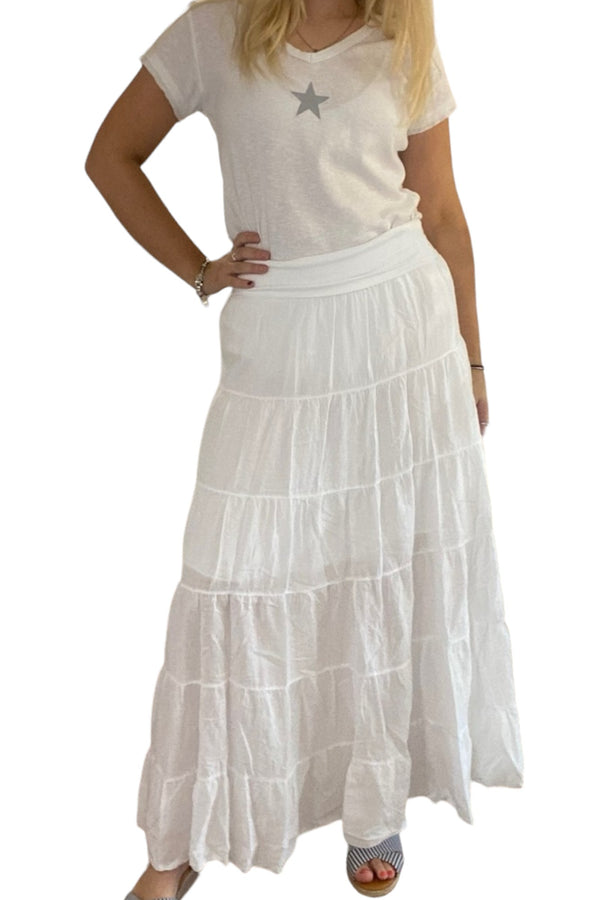 Maxi Skirt With Waistband