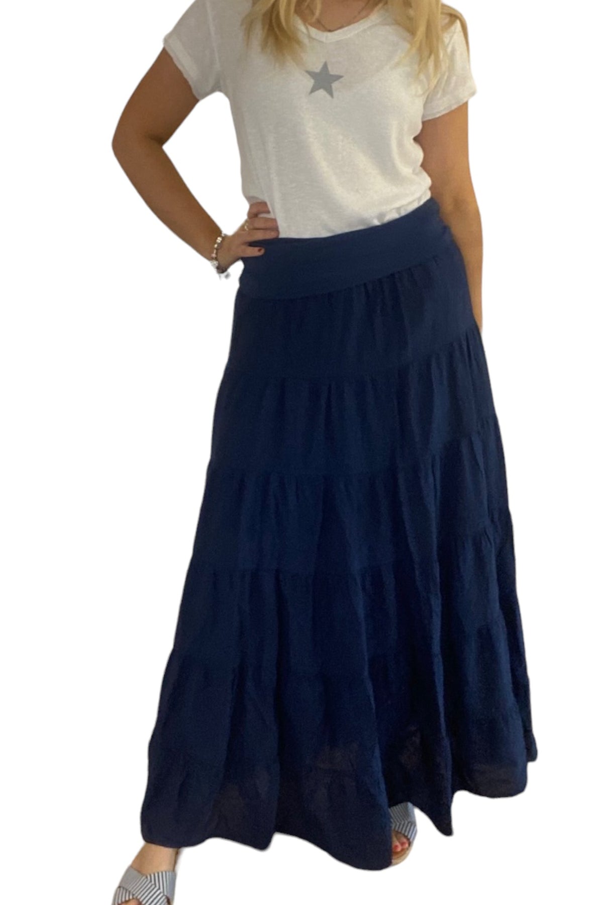 Maxi Skirt With Waistband