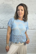 Anica Lace Detail Top