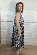 Yara Sleeveless Swing Dress