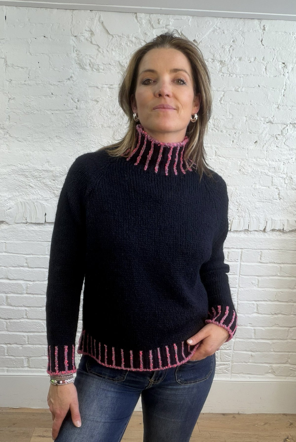 Carlotta Funnel Neck Jumper