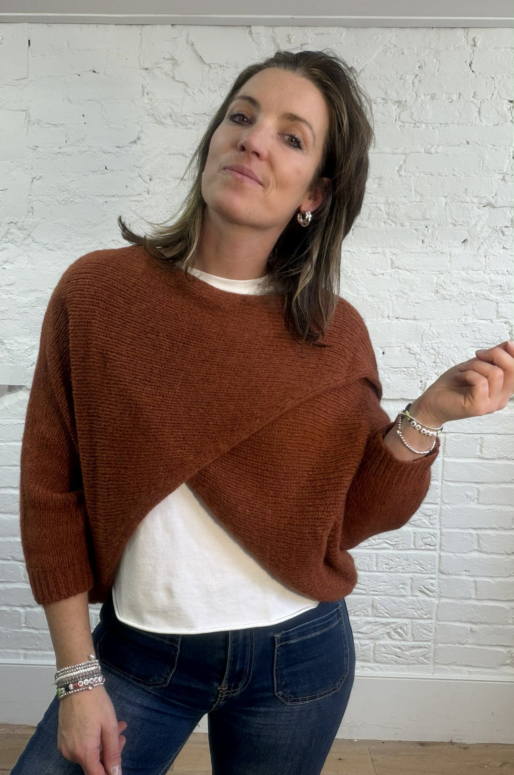 The Cosy Crossover Jumper