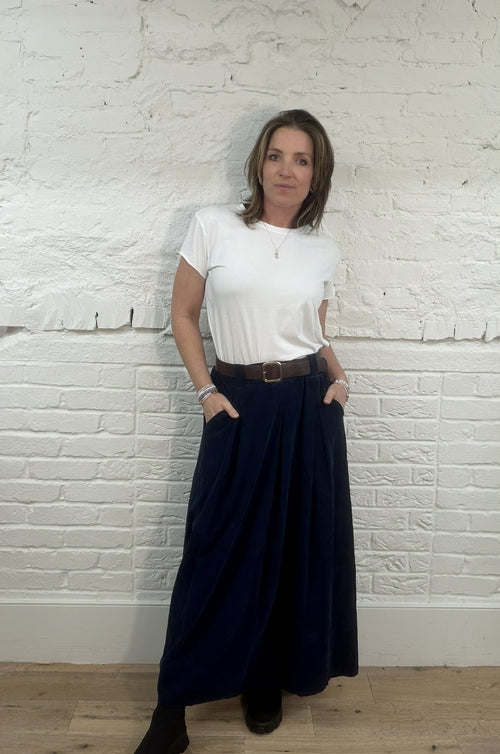 The Suzanne Needlecord Skirt