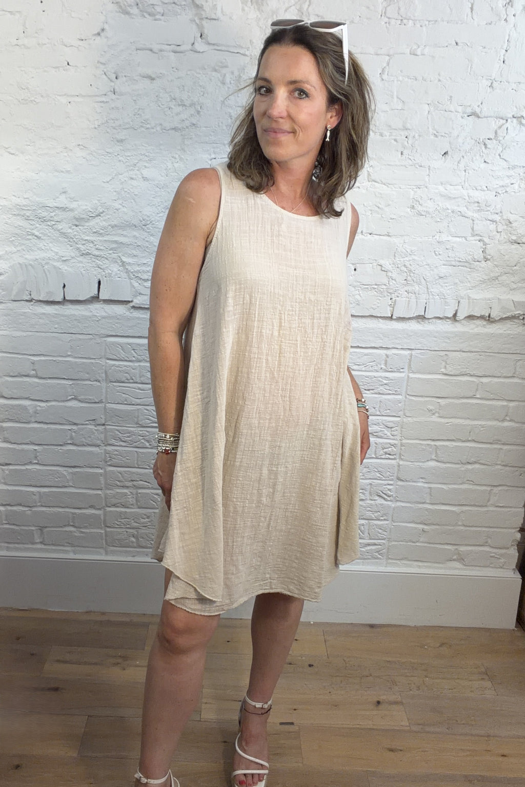 Skye Cotton Swing Dress